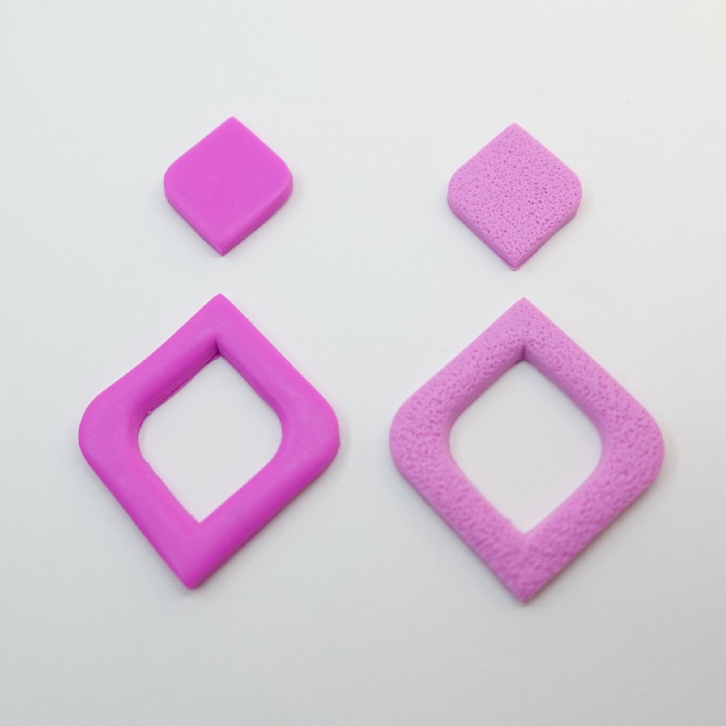 003 - Hollow Rounded Diamond - Image 2