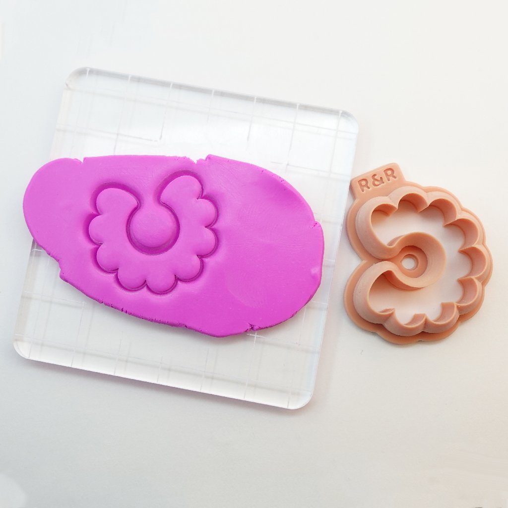 007 - Scalloped Fan Clay Cutter - Image 2