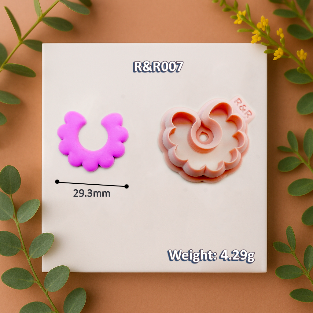 007 - Scalloped Fan Clay Cutter