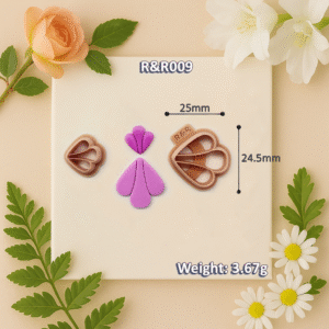 009 - Three Petals Engraved