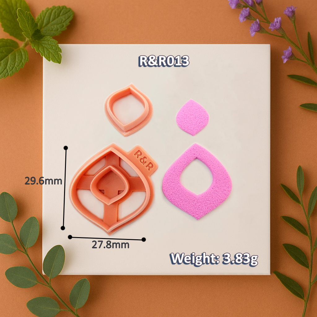 013 - Hollow Teardrop Cutter + Mini Drop