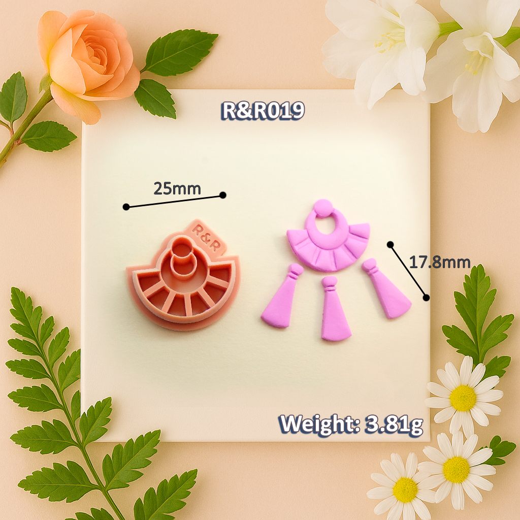 019 - Macramé Fan Dangle + Tassel