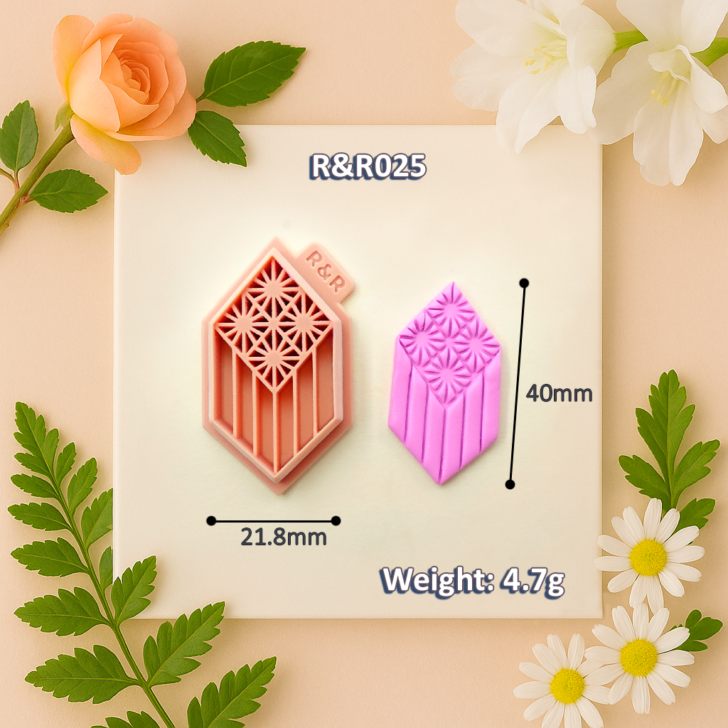 025 - Geometric Floral Shard