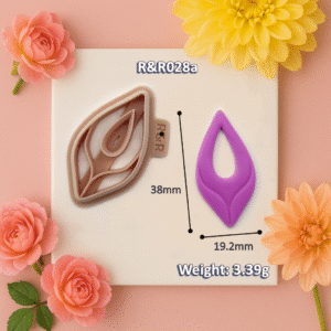 028a - Teardrop Shape Cut-Out Center