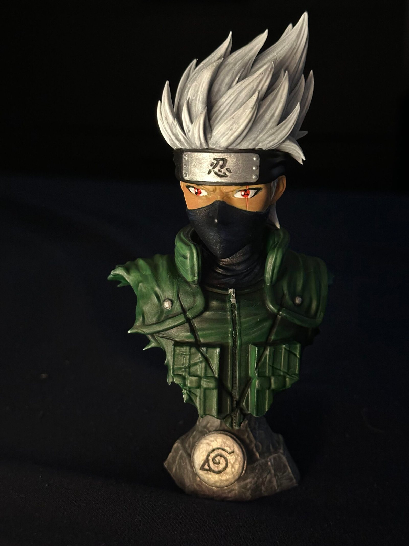 001- Kakashi Hatake Resin Bust